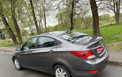 Hyundai Solaris II рестайлинг, 2011 год, 850 000 рублей, 1 фотография