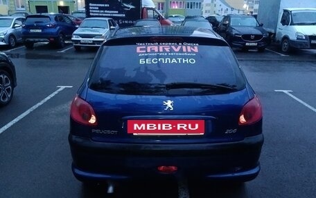 Peugeot 206, 2003 год, 185 000 рублей, 5 фотография