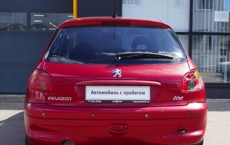Peugeot 206, 2006 год, 209 000 рублей, 6 фотография