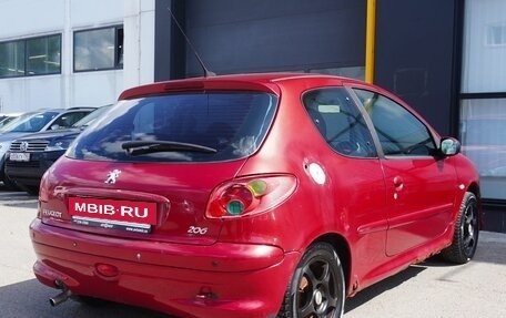 Peugeot 206, 2006 год, 209 000 рублей, 5 фотография