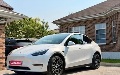 Tesla Model Y I, 2021 год, 4 193 000 рублей, 1 фотография
