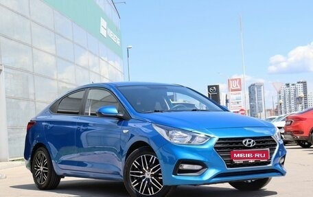 Hyundai Solaris II рестайлинг, 2018 год, 1 350 000 рублей, 3 фотография