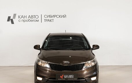 KIA Rio III рестайлинг, 2015 год, 880 000 рублей, 2 фотография
