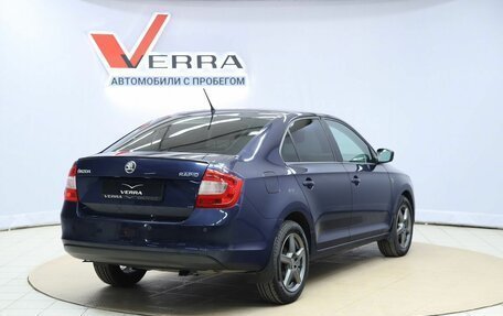 Skoda Rapid I, 2014 год, 670 000 рублей, 5 фотография