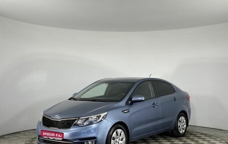 KIA Rio III рестайлинг, 2016 год, 855 000 рублей, 1 фотография
