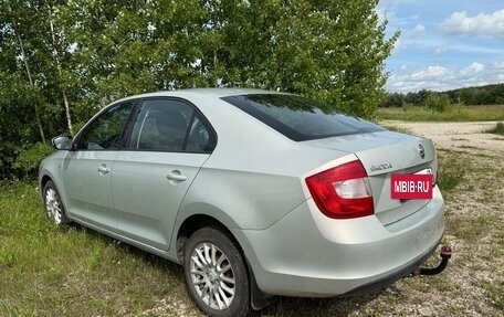 Skoda Rapid I, 2014 год, 850 000 рублей, 3 фотография