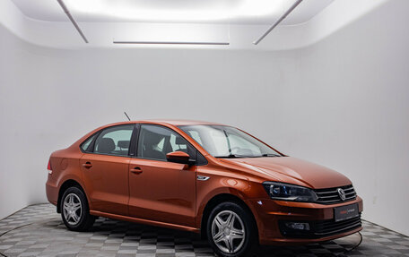 Volkswagen Polo VI (EU Market), 2016 год, 990 000 рублей, 3 фотография