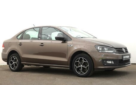 Volkswagen Polo VI (EU Market), 2017 год, 1 375 000 рублей, 2 фотография