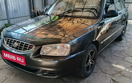 Hyundai Accent II, 2008 год, 455 000 рублей, 1 фотография