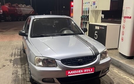 Hyundai Accent II, 2007 год, 445 000 рублей, 4 фотография