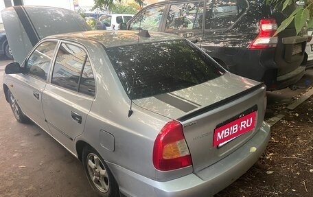 Hyundai Accent II, 2007 год, 445 000 рублей, 11 фотография