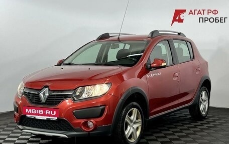 Renault Sandero II рестайлинг, 2016 год, 1 075 000 рублей, 2 фотография