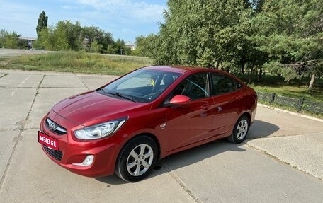 Hyundai Solaris II рестайлинг, 2011 год, 785 000 рублей, 1 фотография