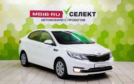 KIA Rio III рестайлинг, 2016 год, 850 000 рублей, 5 фотография