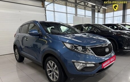 KIA Sportage III, 2014 год, 1 490 000 рублей, 3 фотография