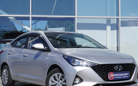 Hyundai Solaris II рестайлинг, 2021 год, 1 450 000 рублей, 3 фотография
