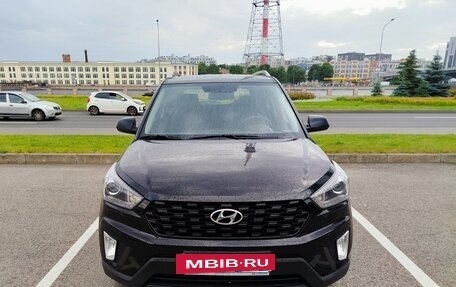 Hyundai Creta I рестайлинг, 2021 год, 2 180 000 рублей, 3 фотография