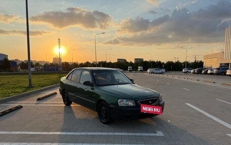 Hyundai Accent II, 2003 год, 200 000 рублей, 3 фотография