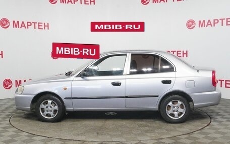 Hyundai Accent II, 2004 год, 380 000 рублей, 8 фотография