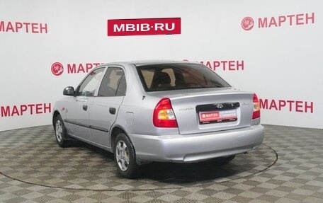 Hyundai Accent II, 2004 год, 380 000 рублей, 7 фотография