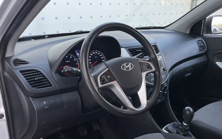 Hyundai Solaris II рестайлинг, 2013 год, 880 000 рублей, 15 фотография