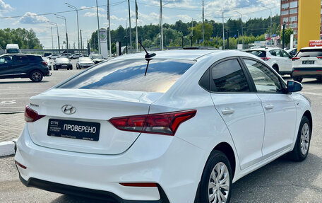 Hyundai Solaris II рестайлинг, 2018 год, 1 260 000 рублей, 9 фотография