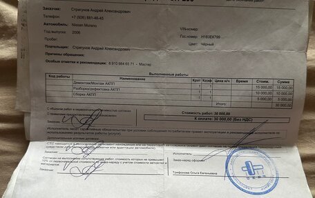 Nissan Murano, 2006 год, 550 000 рублей, 9 фотография
