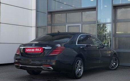 Mercedes-Benz S-Класс, 2019 год, 4 390 000 рублей, 4 фотография