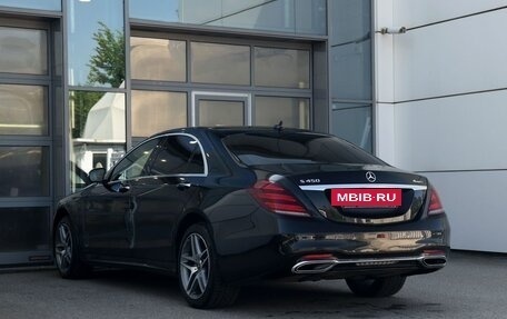 Mercedes-Benz S-Класс, 2019 год, 4 390 000 рублей, 6 фотография