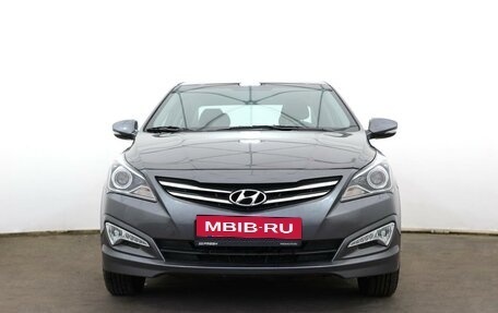 Hyundai Solaris II рестайлинг, 2015 год, 1 435 000 рублей, 3 фотография