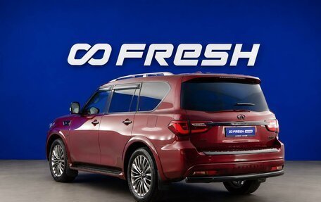 Infiniti QX80 I рестайлинг, 2020 год, 6 558 888 рублей, 2 фотография
