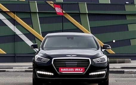 Genesis G90 I рестайлинг, 2016 год, 2 199 000 рублей, 24 фотография