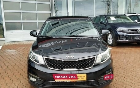 KIA Rio III рестайлинг, 2016 год, 929 000 рублей, 2 фотография