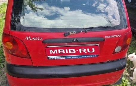 Daewoo Matiz I, 2007 год, 160 000 рублей, 6 фотография