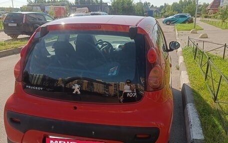 Peugeot 107 I рестайлинг, 2012 год, 350 000 рублей, 7 фотография