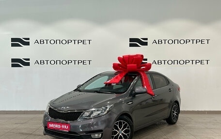 KIA Rio III рестайлинг, 2015 год, 999 000 рублей, 1 фотография