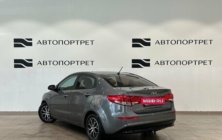 KIA Rio III рестайлинг, 2015 год, 999 000 рублей, 5 фотография