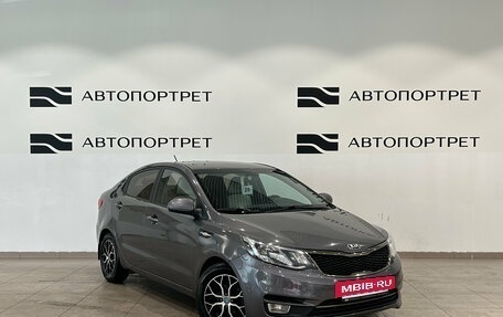 KIA Rio III рестайлинг, 2015 год, 999 000 рублей, 9 фотография