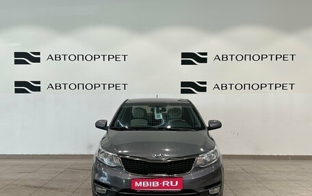 KIA Rio III рестайлинг, 2015 год, 999 000 рублей, 10 фотография