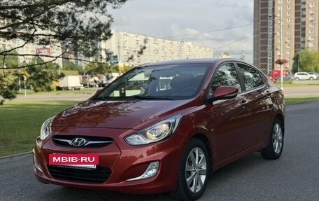 Hyundai Solaris II рестайлинг, 2012 год, 1 195 000 рублей, 2 фотография