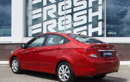 Hyundai Solaris II рестайлинг, 2011 год, 899 000 рублей, 2 фотография