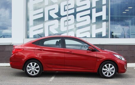 Hyundai Solaris II рестайлинг, 2011 год, 899 000 рублей, 5 фотография