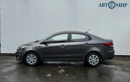 KIA Rio III рестайлинг, 2016 год, 998 000 рублей, 5 фотография