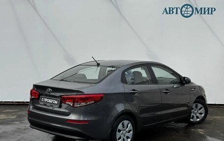 KIA Rio III рестайлинг, 2016 год, 998 000 рублей, 8 фотография