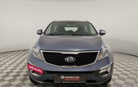 KIA Sportage III, 2015 год, 1 349 000 рублей, 2 фотография