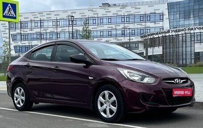 Hyundai Solaris II рестайлинг, 2013 год, 820 000 рублей, 1 фотография