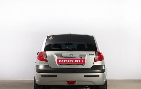 Hyundai Getz I рестайлинг, 2007 год, 629 000 рублей, 6 фотография