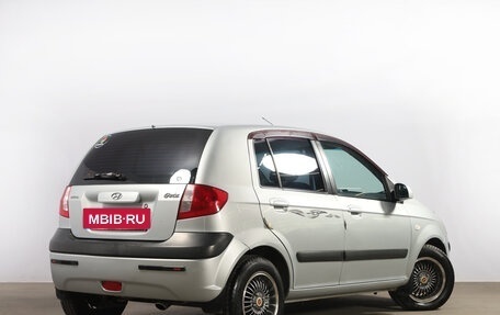 Hyundai Getz I рестайлинг, 2007 год, 629 000 рублей, 7 фотография