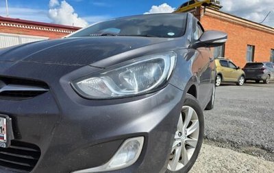 Hyundai Solaris II рестайлинг, 2012 год, 760 000 рублей, 1 фотография