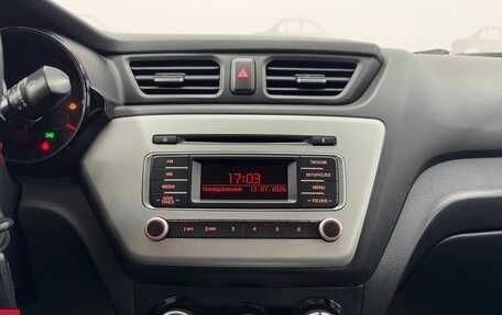 KIA Rio III рестайлинг, 2016 год, 1 069 000 рублей, 14 фотография